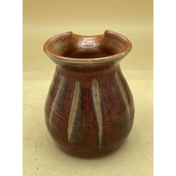 Stoneware Pottery Creamer Marked SP Ireland Brown Earth Tones 4” - Picture 4 of 13